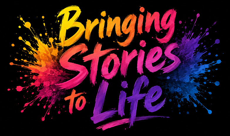 bringing stories to life colourful text