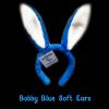 Bobby Blue Soft Ears Bobby Blue Soft Ears: fluffy blue and white hare ears headband with a Bobby Blue Adventures tag