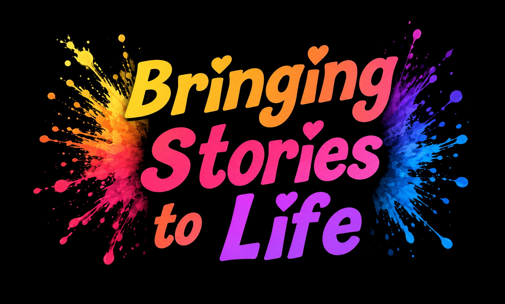 bringing stories to life colourful text